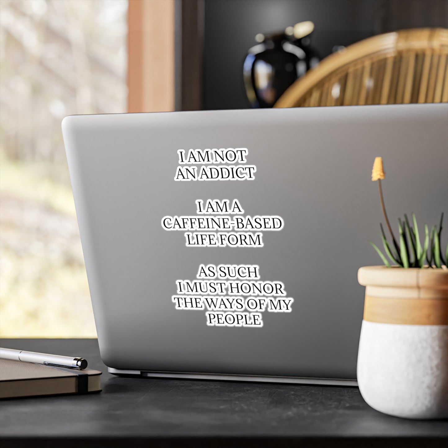 Not An Addict Vinyl Decal