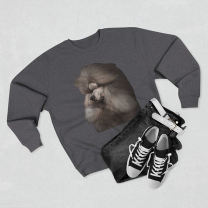 Poodle Head Unisex Crewneck Sweatshirt
