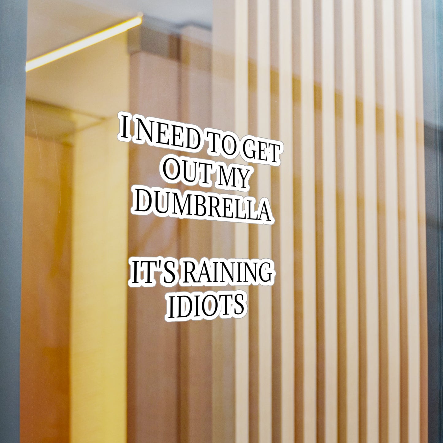Dumbrella Vinyl Decal
