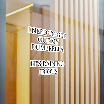 Dumbrella Vinyl Decal
