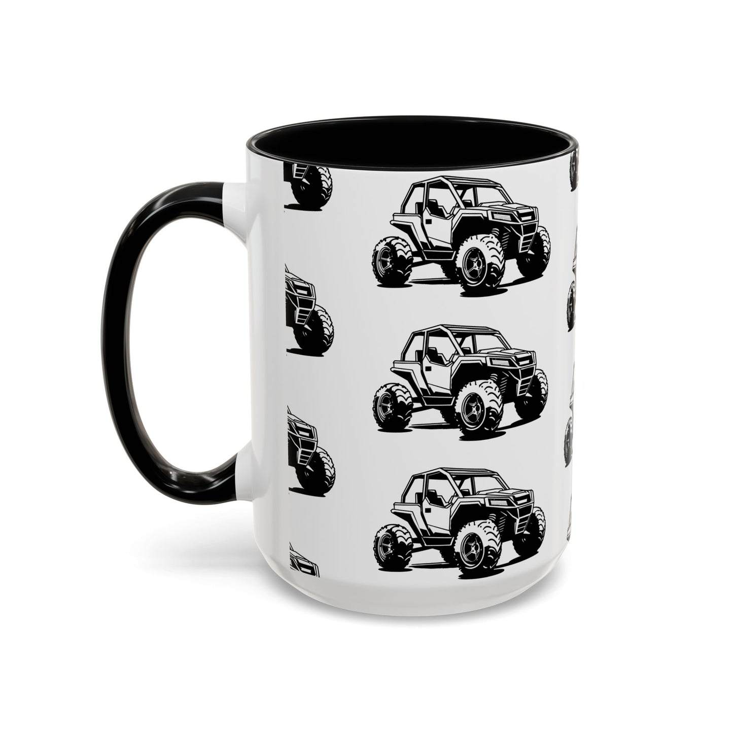 Off The Beaten Path Side By Side 2-Tone Coffee Mug