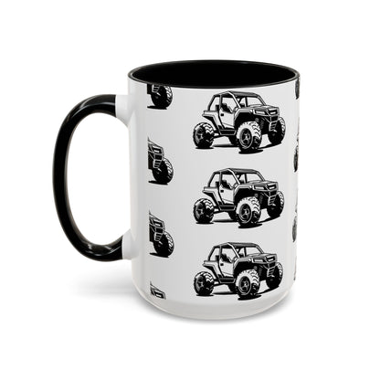 Off The Beaten Path Side By Side 2-Tone Coffee Mug