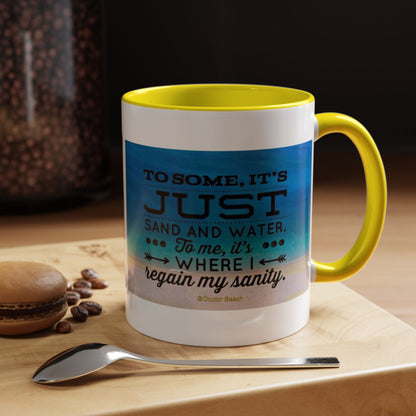 Dr. Beach 2-Tone Coffee Mug