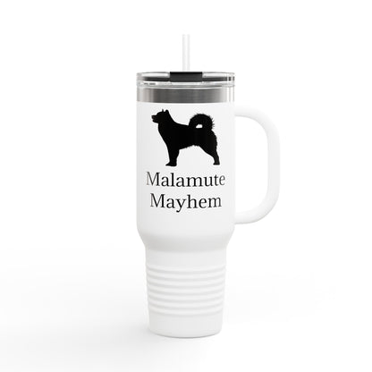 Malamute Mayhem Insulated Travel Mug