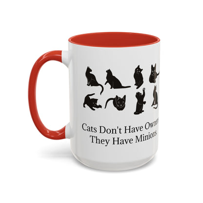 Cat Minions 2-Tone Coffee Mug