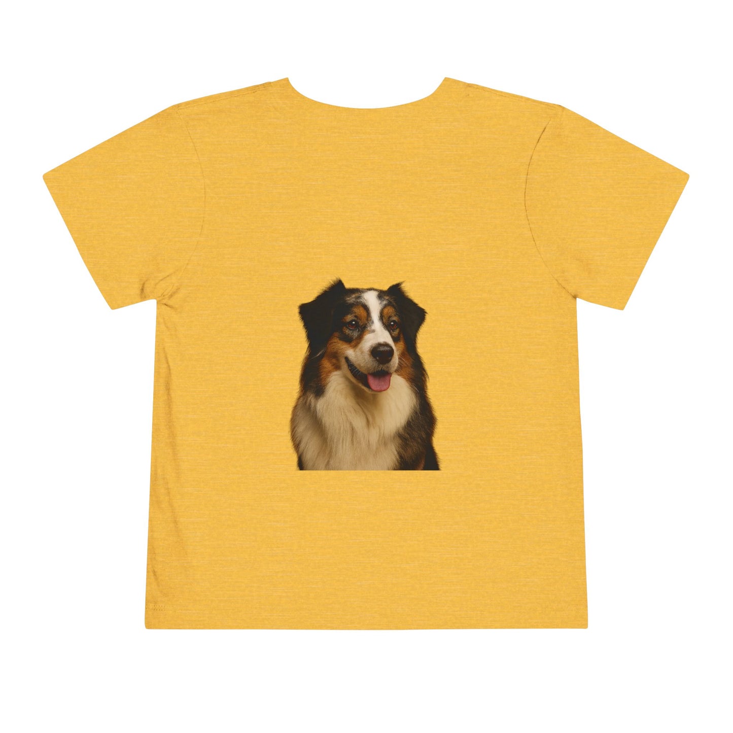 Aussie Head Toddler Unisex Short Sleeve Crewneck Tee