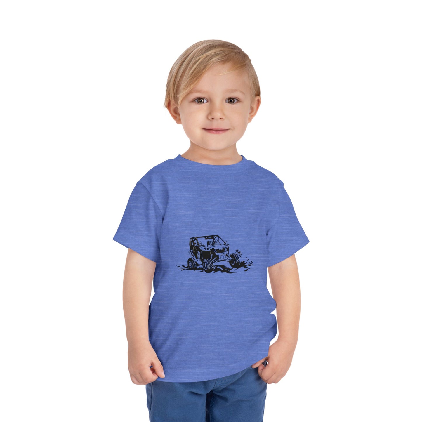 Slingin' Mud Side By Side Toddler Unisex Short Sleeve Crewneck Tee