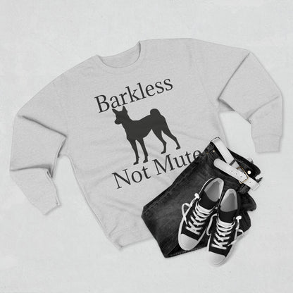 Barkless Not Mute Unisex Crewneck Sweatshirt