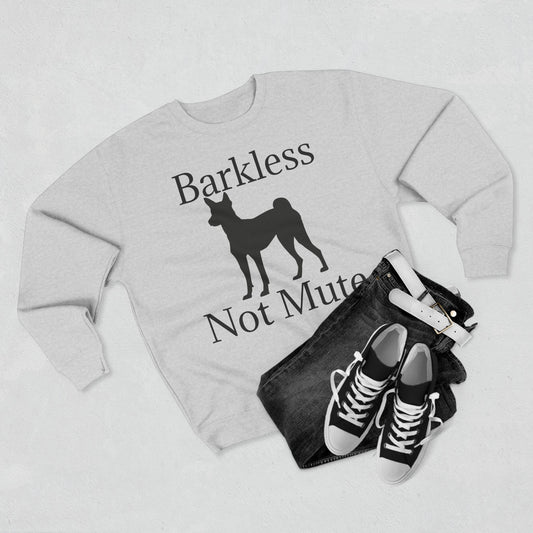 Barkless Not Mute Unisex Crewneck Sweatshirt
