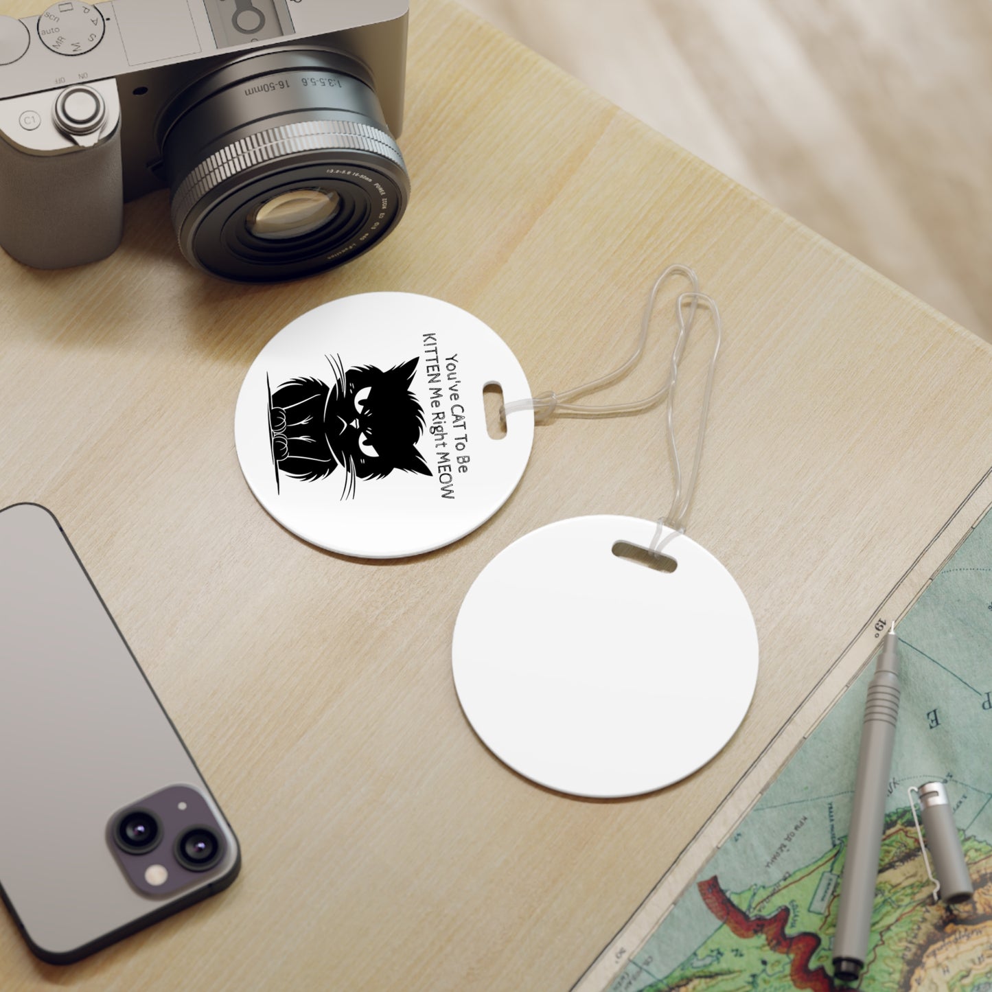 KITTEN Me Luggage Tag