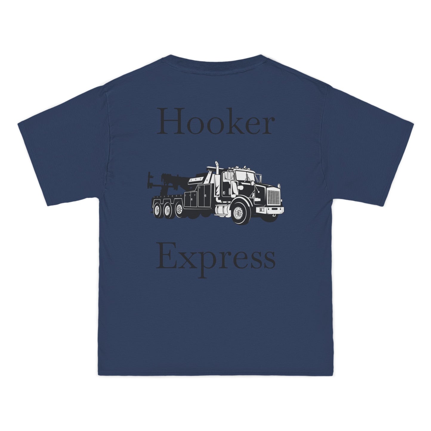 H**ker Express Heavy Tow Truck Men's Short-Sleeve Crewneck Tee
