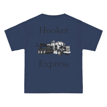 H**ker Express Heavy Tow Truck Men's Short-Sleeve Crewneck Tee
