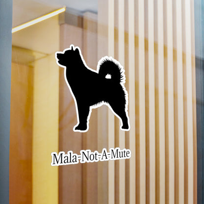 Mala-Not-A-Mute Vinyl Decal