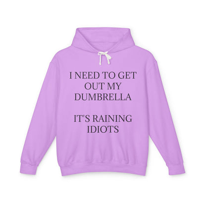 Dumbrella Unisex Lightweight Hoodie