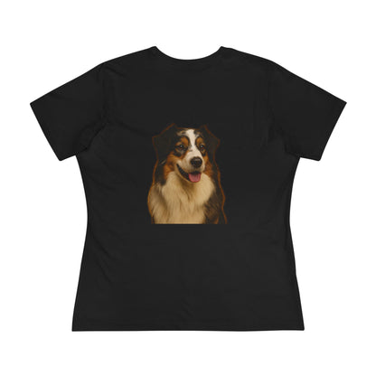 Aussie Head Women's Short Sleeve Crewneck Tee