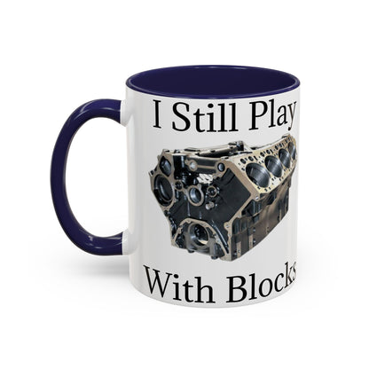 Play With Blocks 2-Tone Coffee Mug