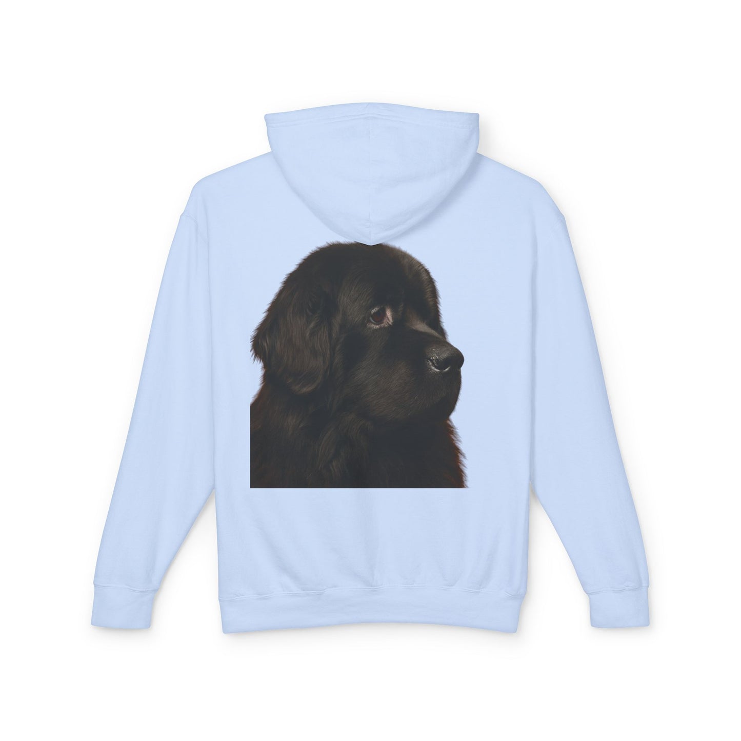 Newfie Head Unisex Lightweight Hoodie