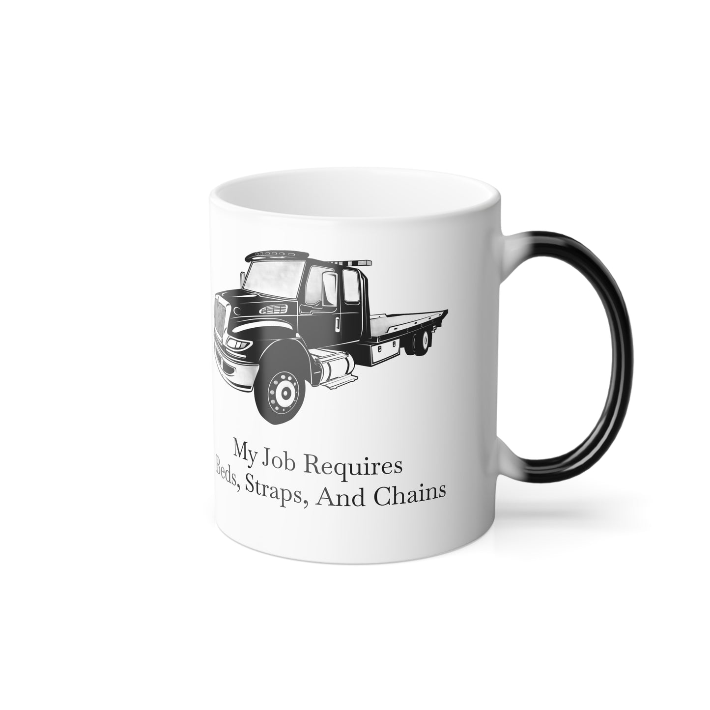 Beds, Straps, And Chains Color Changing Mug