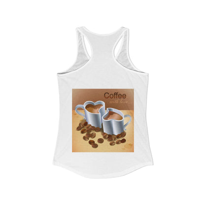 Coffee With Love Women's Racerback Tank