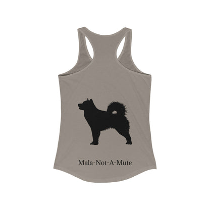 Mala-Not-A-Mute Women's Racerback Tank