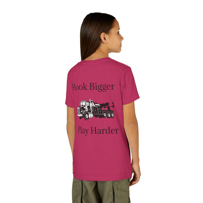 Hook Bigger Youth Unisex Short Sleeve Crewneck Tee