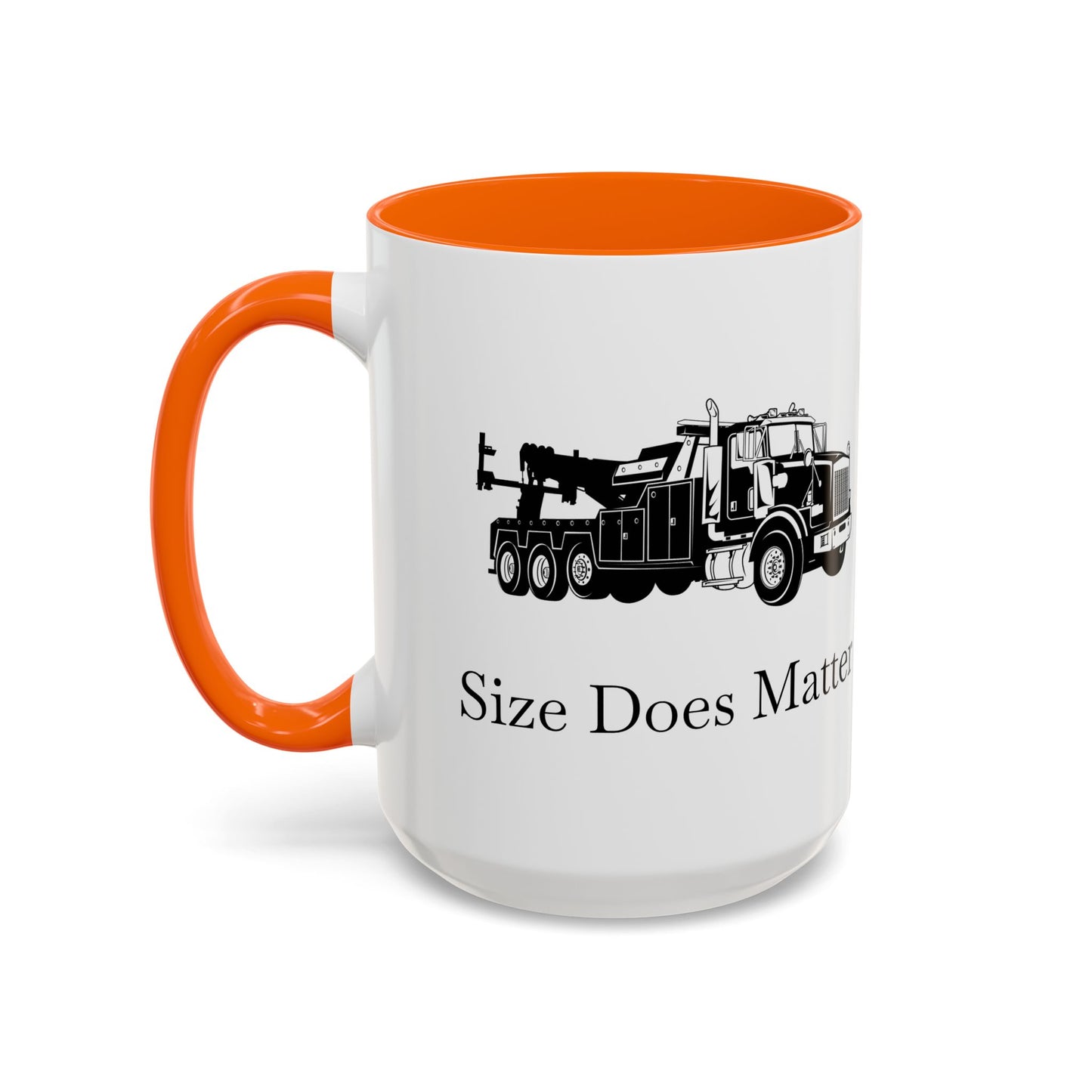 Size Does Matter 2-Tone Coffee Mug