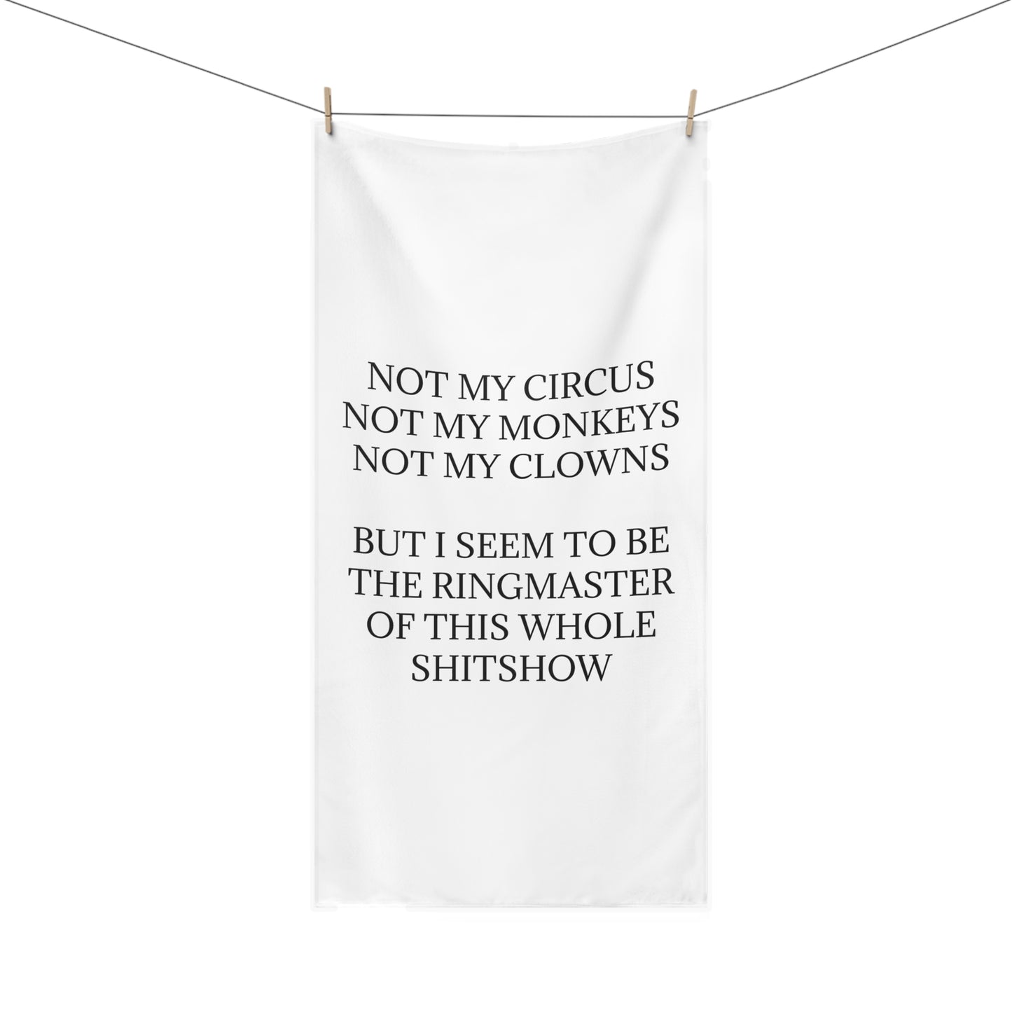 Ringmaster Mink-Cotton  Beach Towel