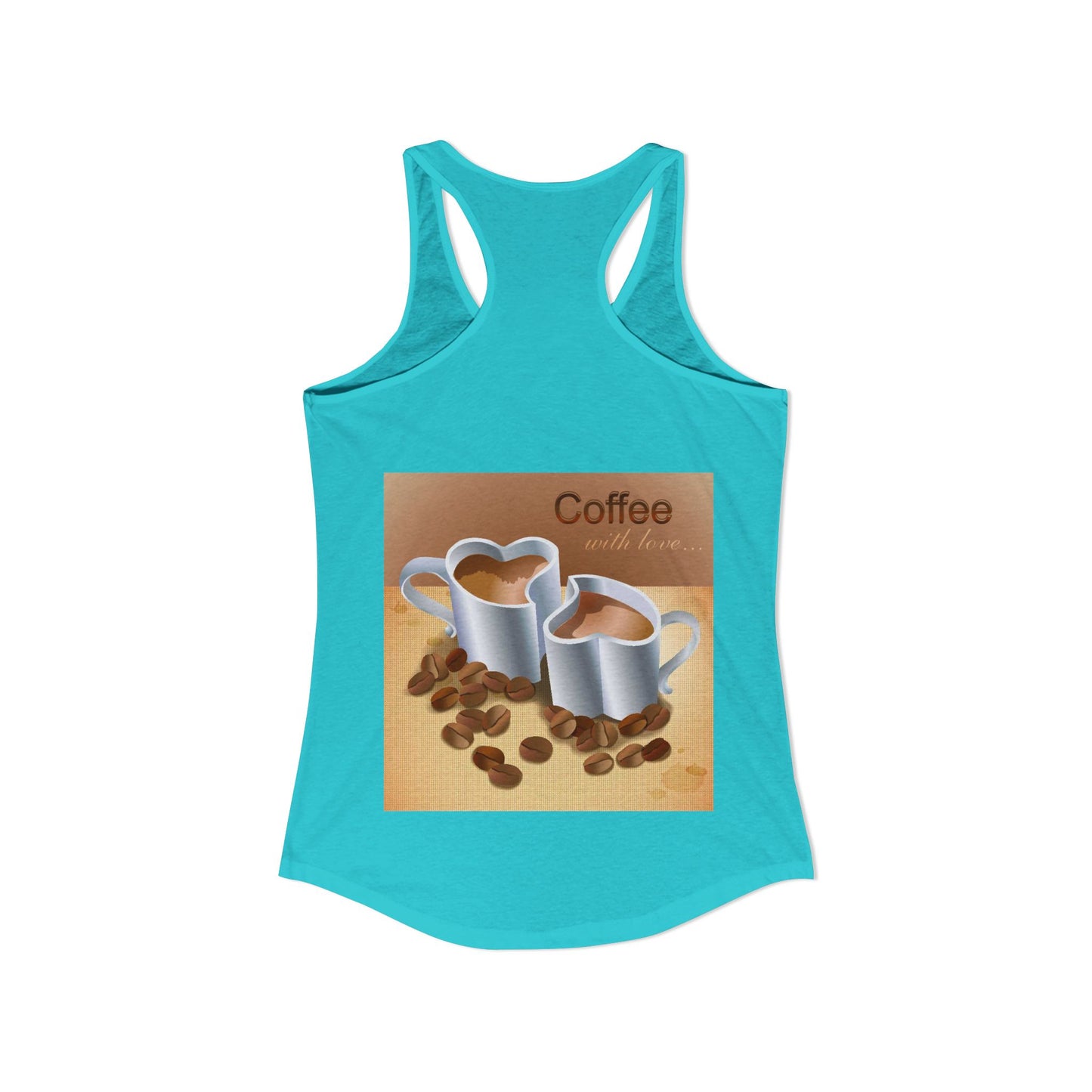 Coffee With Love Women's Racerback Tank