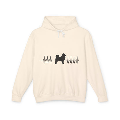 My Heart Beats For Samoyeds Unisex Lightweight Hoodie