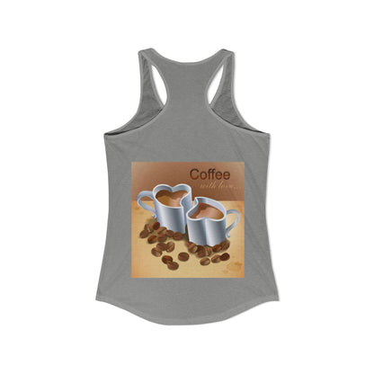 Coffee With Love Women's Racerback Tank
