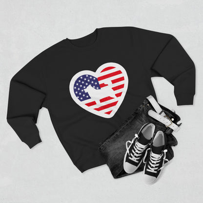 Malamute Flag Unisex Crewneck Sweatshirt
