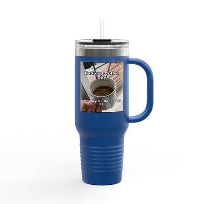 National Coffee Day Insulated Travel Mug