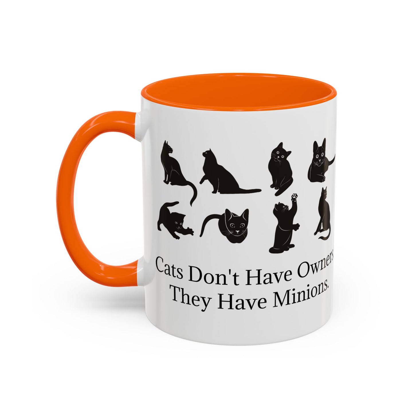 Cat Minions 2-Tone Coffee Mug
