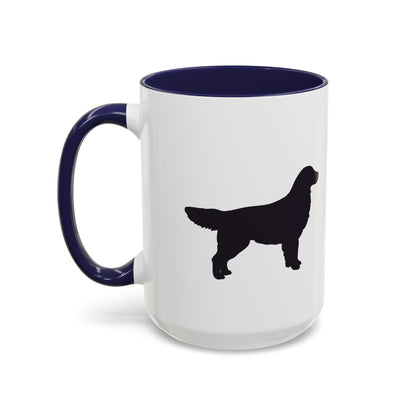 Golden Silhouette 2-Tone Coffee Mug