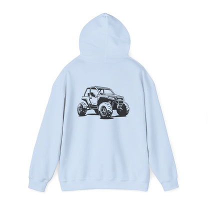 Off The Beaten Path Side By Side Unisex Hoodie