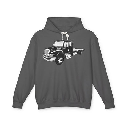 Flatbed Tow Truck Unisex Lightweight Hoodie