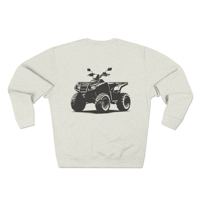 Off The Beaten Path Quad Unisex Crewneck Sweatshirt