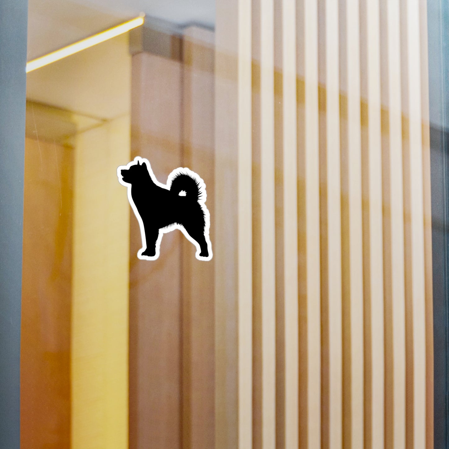 Malamute Silhouette Vinyl Decal