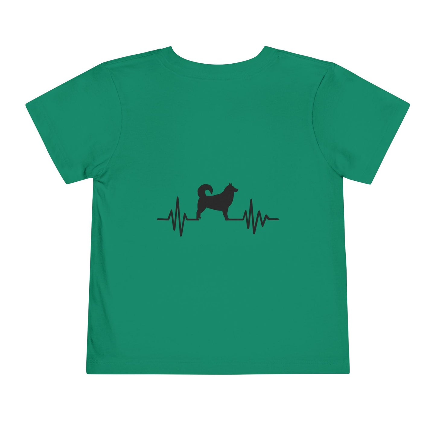 My Heart Beats For Malamutes Toddler Unisex Short Sleeve Crewneck Tee