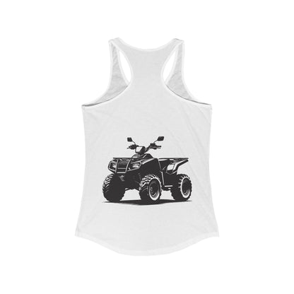 Off The Beaten Path Quad Women's Racerback Tank