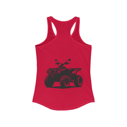 Off The Beaten Path Quad Women's Racerback Tank