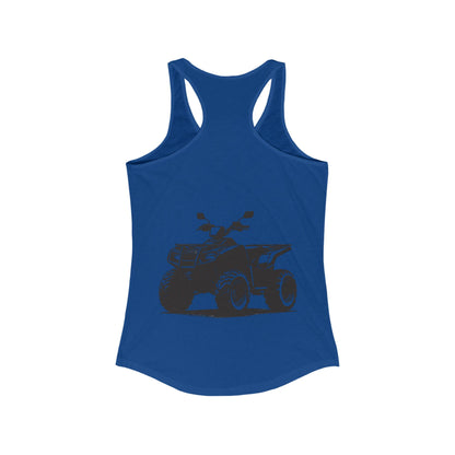 Off The Beaten Path Quad Women's Racerback Tank