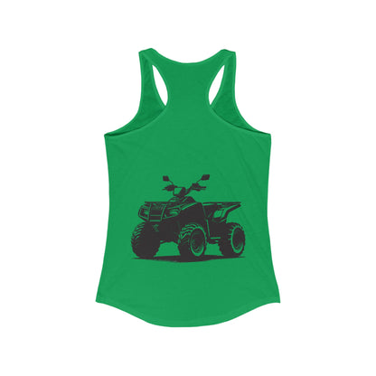 Off The Beaten Path Quad Women's Racerback Tank