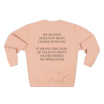 Speechless Unisex Crewneck Sweatshirt