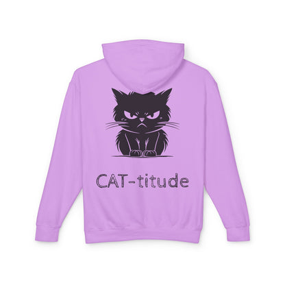 CAT-titude Unisex Lightweight Hoodie