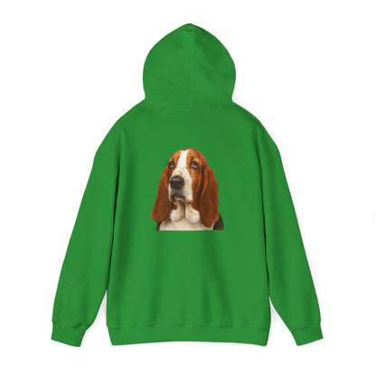 Basset Head Unisex Hoodie