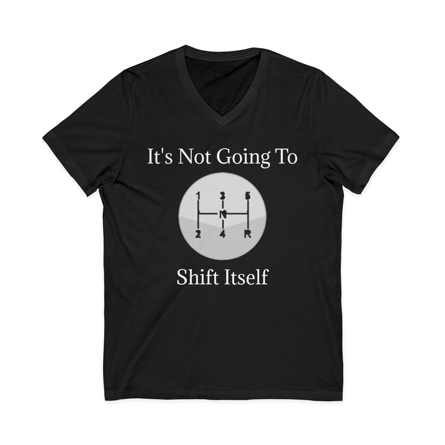 Shift Itself Unisex Short Sleeve V-Neck Tee
