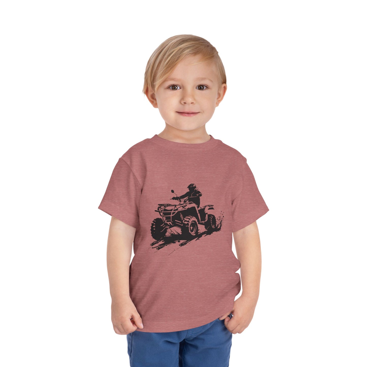 Slingin' Mud Quad Toddler Unisex Short Sleeve Crewneck Tee