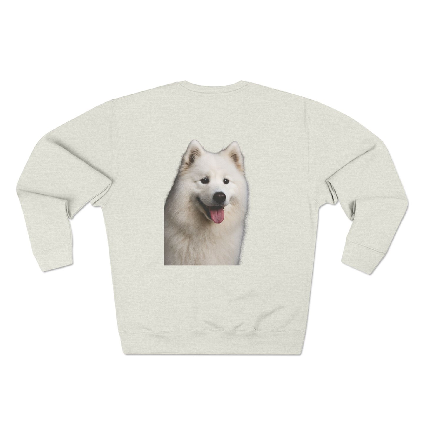 Samoyed Head Unisex Crewneck Sweatshirt