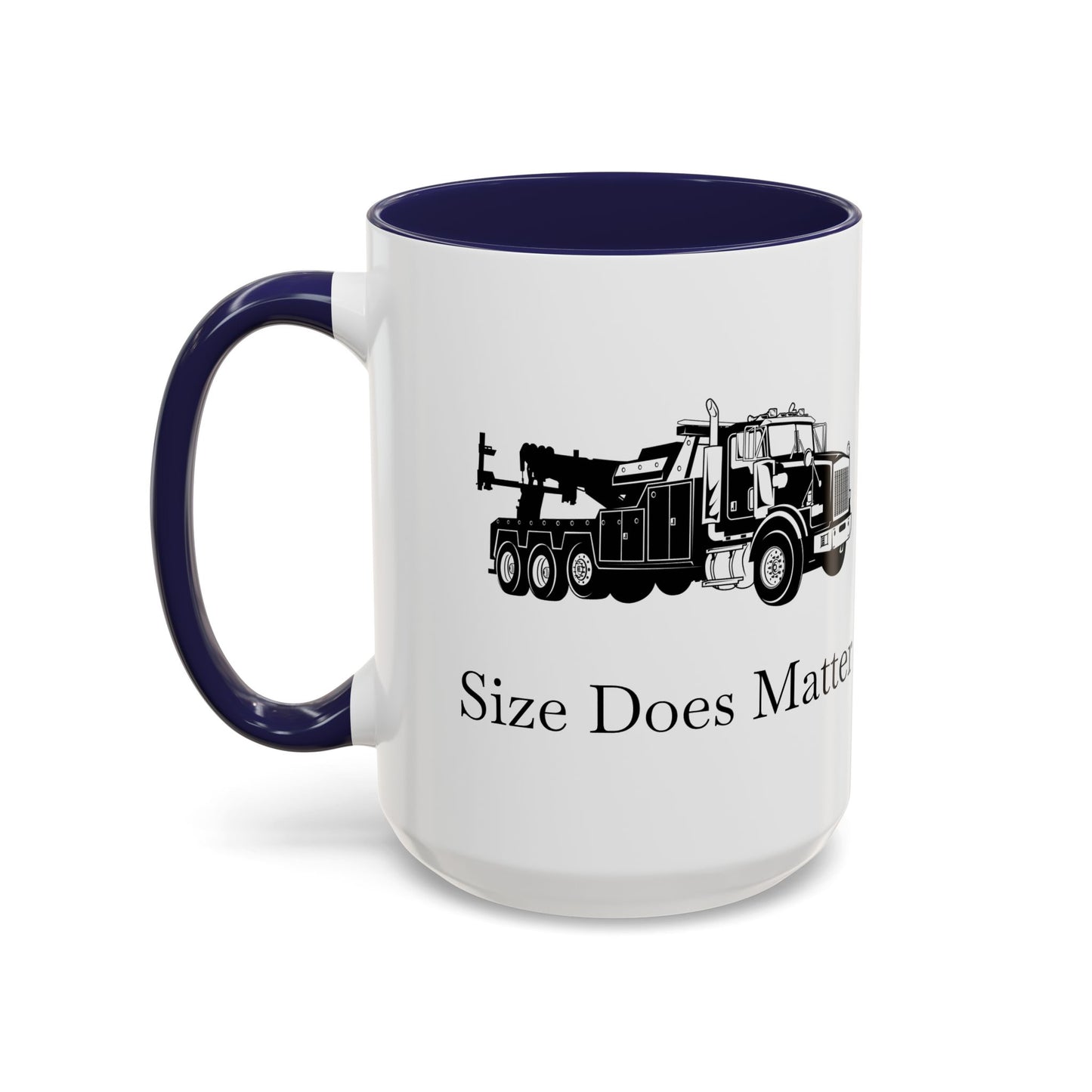 Size Does Matter 2-Tone Coffee Mug
